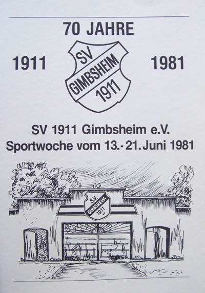 Heimatknstler Erich Graf SV Gimbsheim